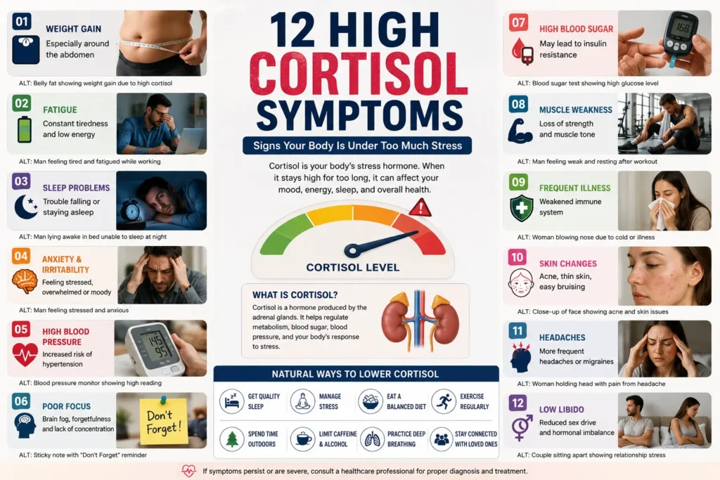 high-cortisol-symptoms