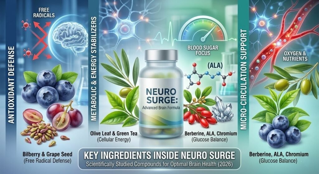 Ingredients Inside Neuro Surge